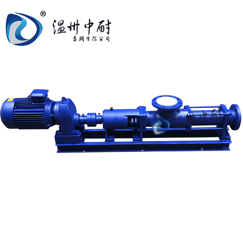 G型帶減速機螺桿泵